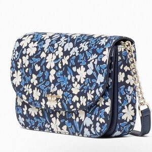 Kate Spade NWT Kristi Shoreside Floral Print Flap Crossbody